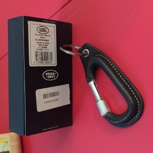 Land Rover carabiner Keyring and box